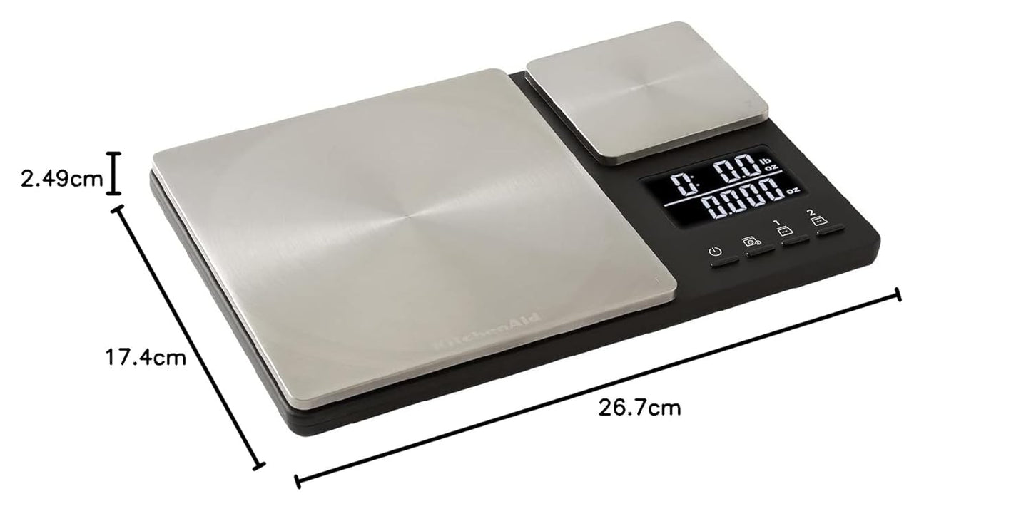 KitchenAid Dual Platform Digital Scale 5kg Gift Boxed
