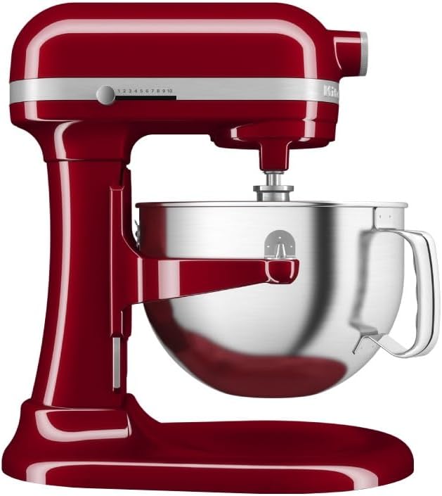 KitchenAid 5.6L Artisan Bowl-Lift Stand Mixer - Empire Red (5KSM60SPXAER)