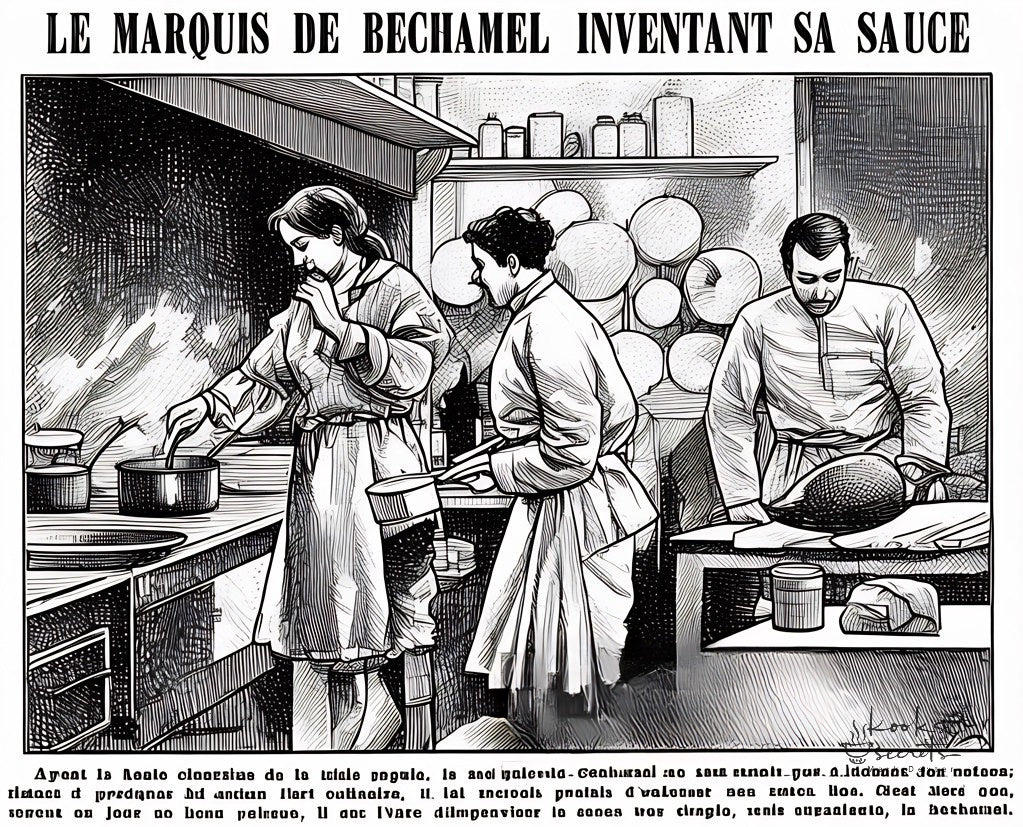 B - The abc of Food Cooking and People - Béchamel, bechamel sauce